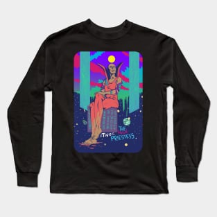 Tarot card art-Futuristic Design Long Sleeve T-Shirt